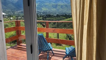 Cabana, vista para o vale | Terraço/pátio