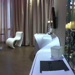 Luxury Suite, 1 Bedroom, Balcony | Living area | Flat-screen TV, first-run films
