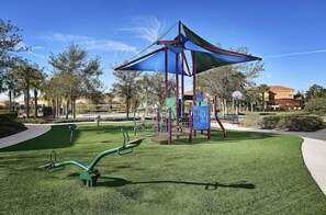 Children’s play area – outdoor - 4 bed Duplex Townhouse bigger pool 901 (Kissimmee)