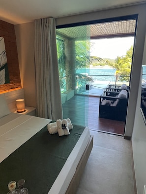 Chambre Double Supérieure, vue canal | Lanai