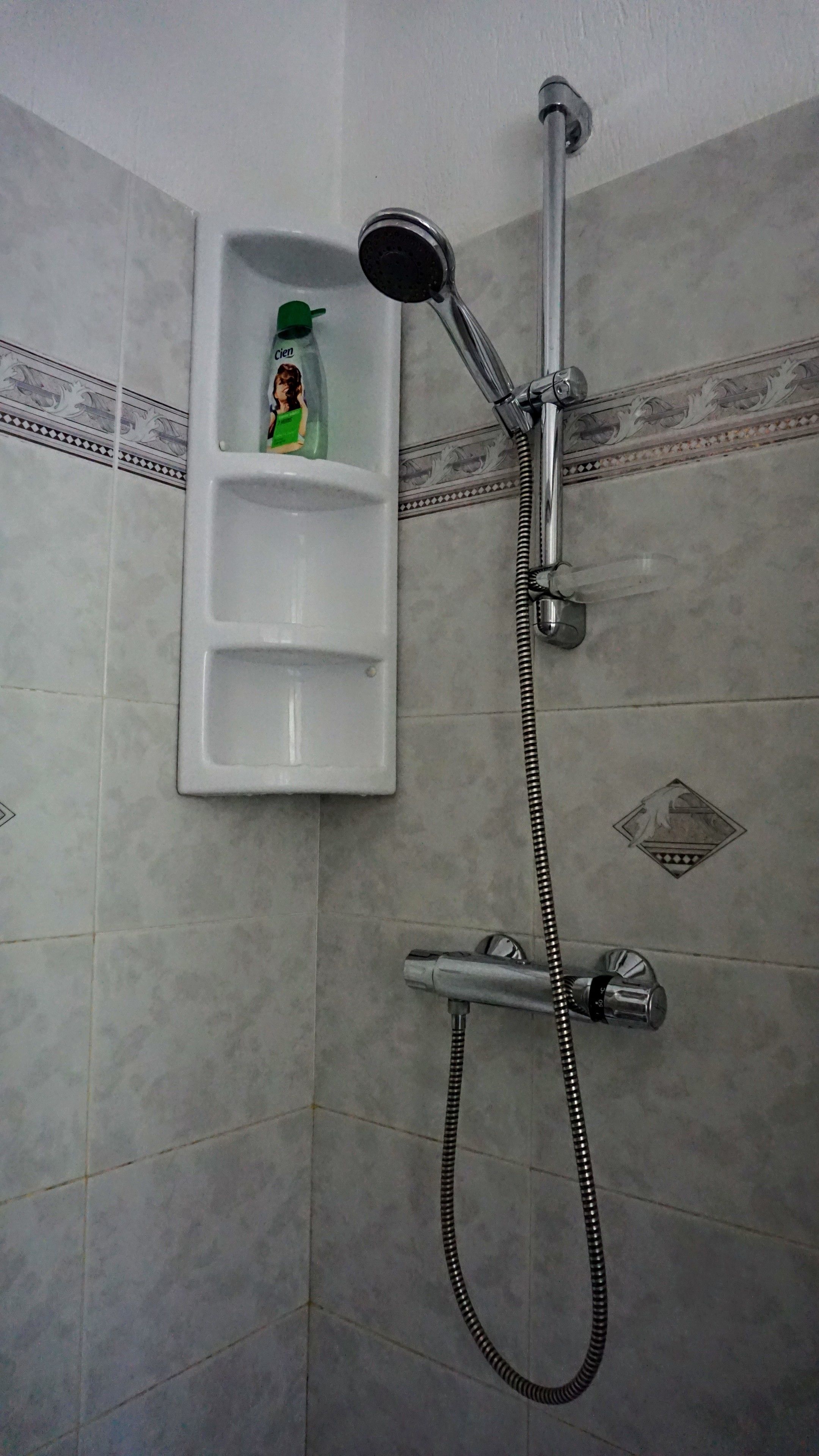 Dusj på badet