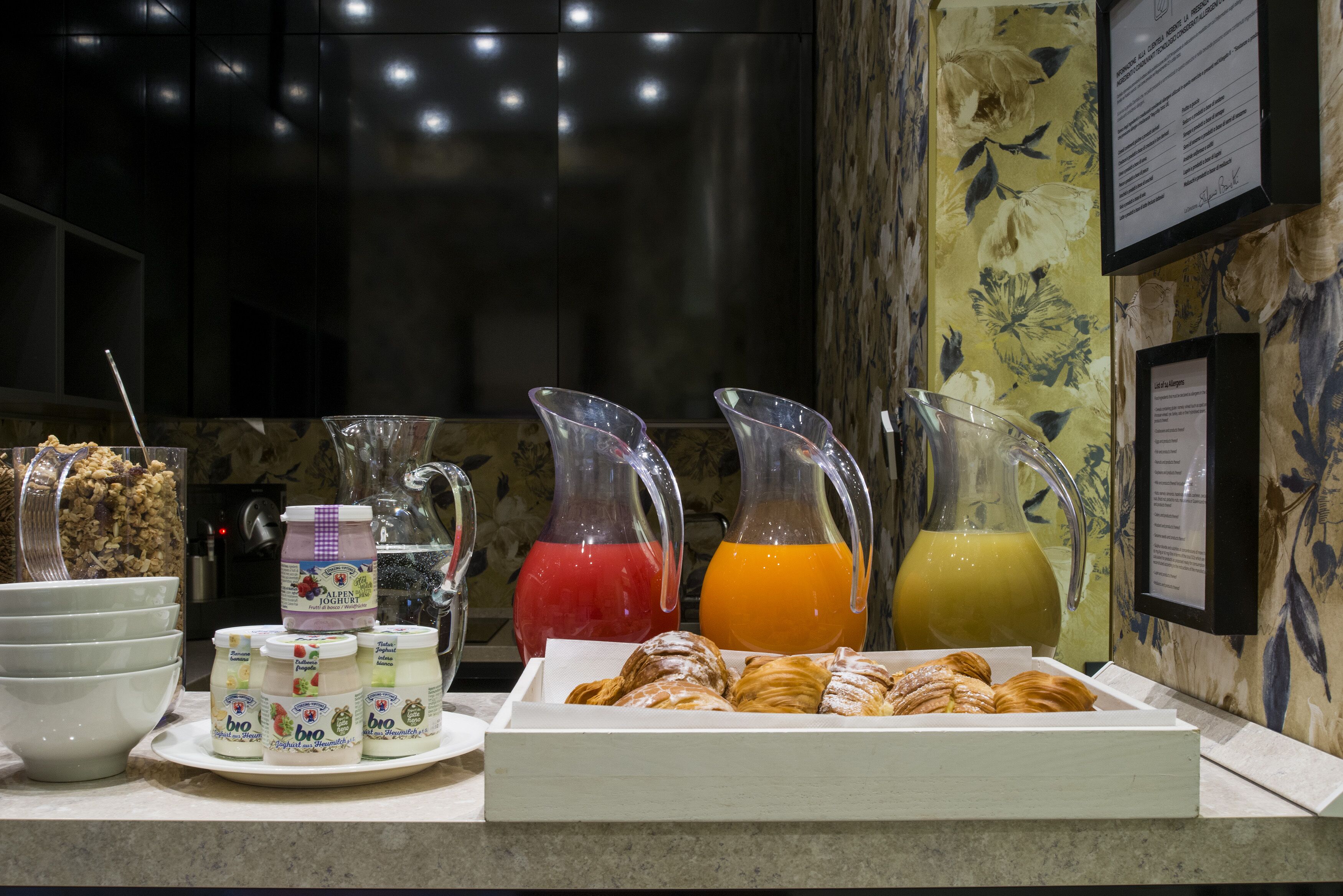 Petit déjeuner buffet