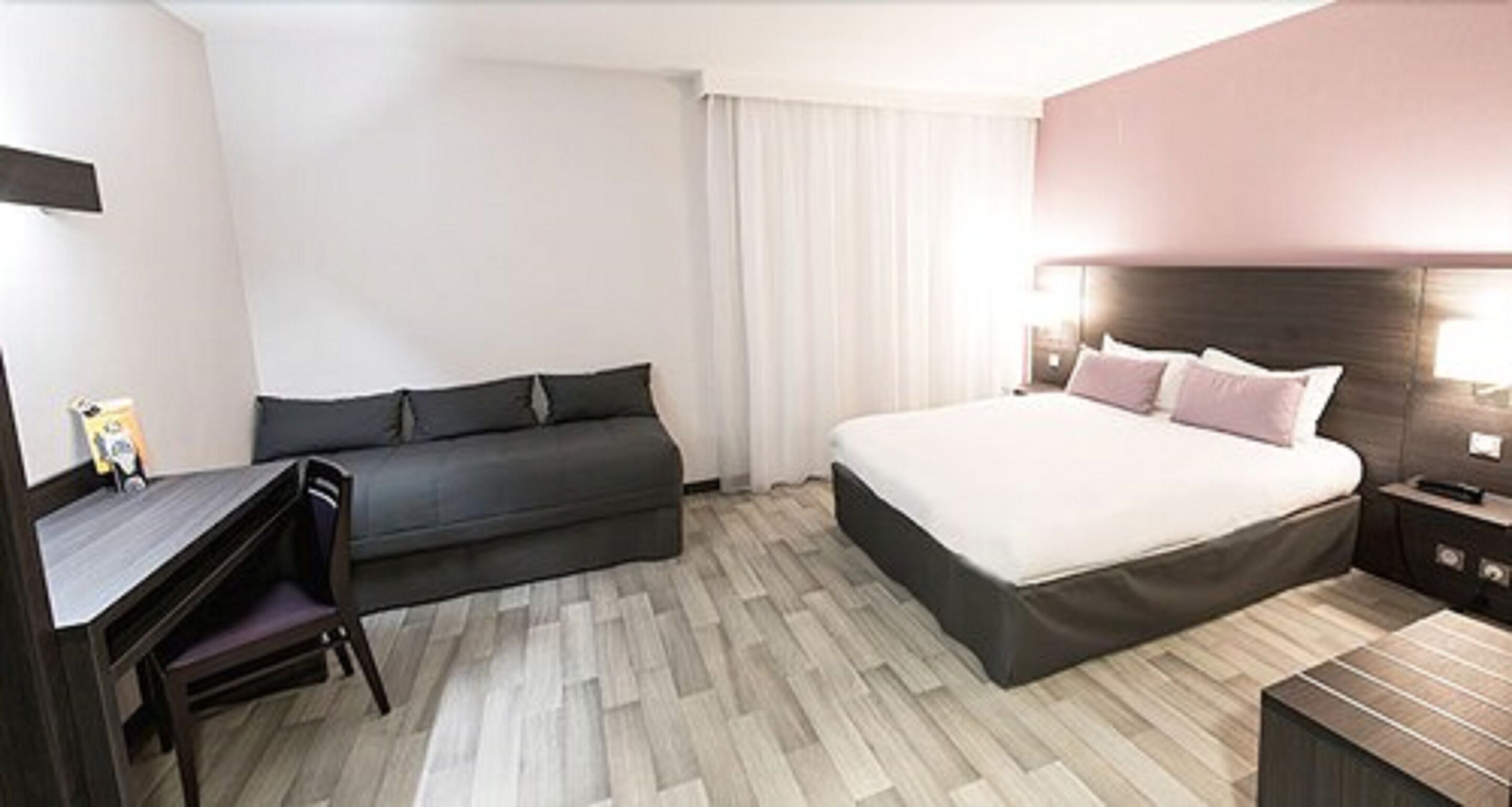 Tremannsrom | Skrivebord, lydisolert, wi-fi (inkludert) og sengetøy