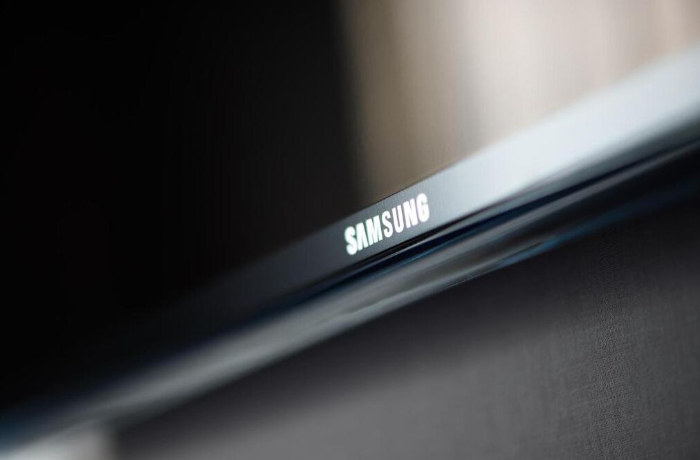 Primer plano de un dispositivo Samsung.