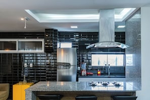Superior-Penthouse, 3 Schlafzimmer, Meerblick