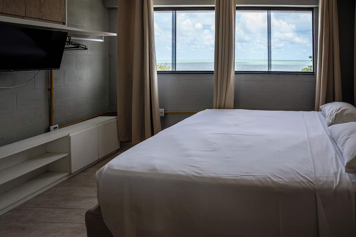 Apartamento Vip Frente Mar | 3 間臥室、迷你吧、遮光布/窗簾、免費無線上網