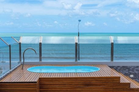 Área de sala de estar. Bessa Golden Flats