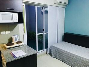 Studio, 1 Einzelbett | Bügeleisen/Bügelbrett, kostenloses WLAN, Bettwäsche