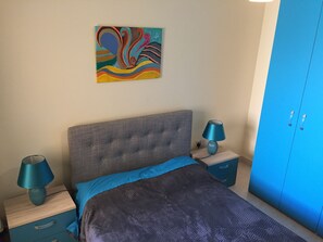 Appartement Panoramique, 3 chambres, terrasse, vue mer | Équipements de la chambre