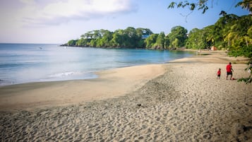 Beach nearby, white sand
