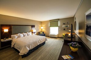 Egyptian cotton sheets, premium bedding, down comforters - Hampton Inn & Suites Foxborough/Mansfield (Foxborough)
