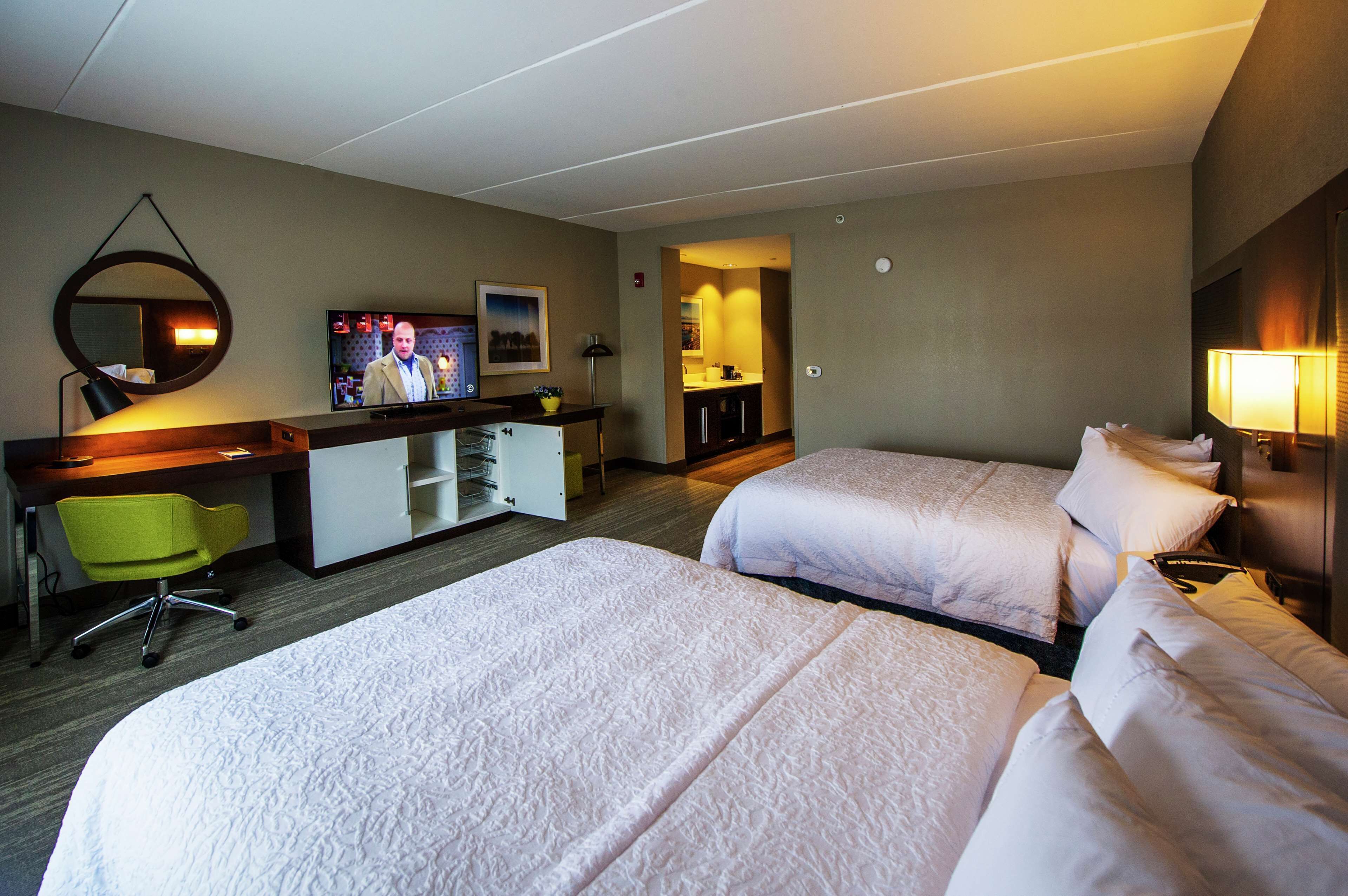 standard room, 2 queen beds, bathtub | egyptian cotton sheets, premium bedding, down duvets, blackout curtains