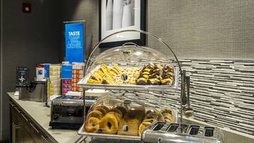 Free daily on-the-go breakfast