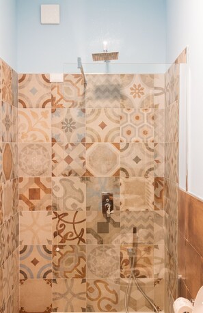 Habitación doble | Ducha del cuarto de baño
