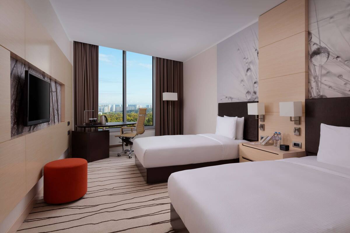 Executive Twin Room, Akses Club Lounge | Pemandangan dari bilik