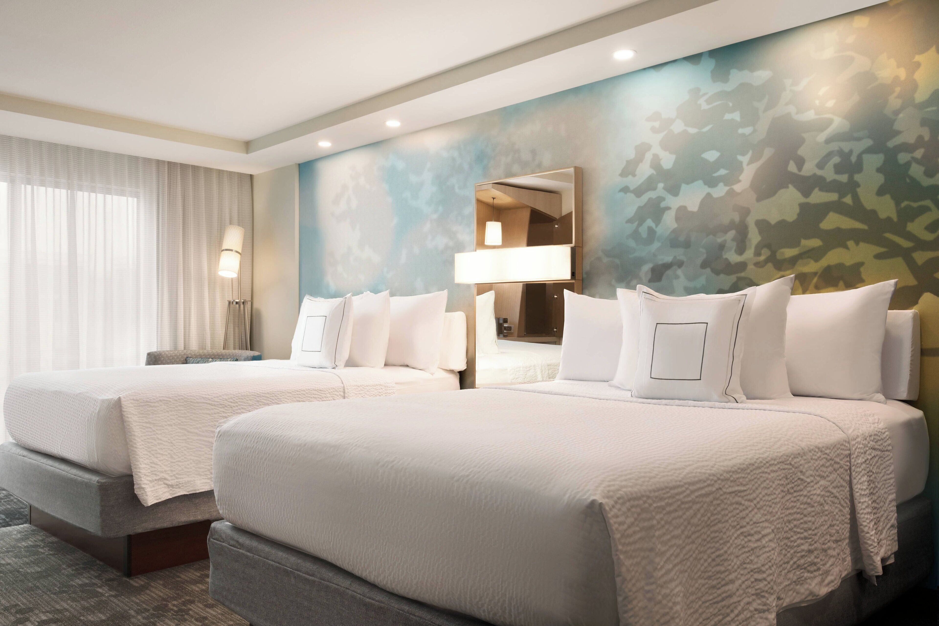 Desk, blackout curtains, iron/ironing board, free WiFi