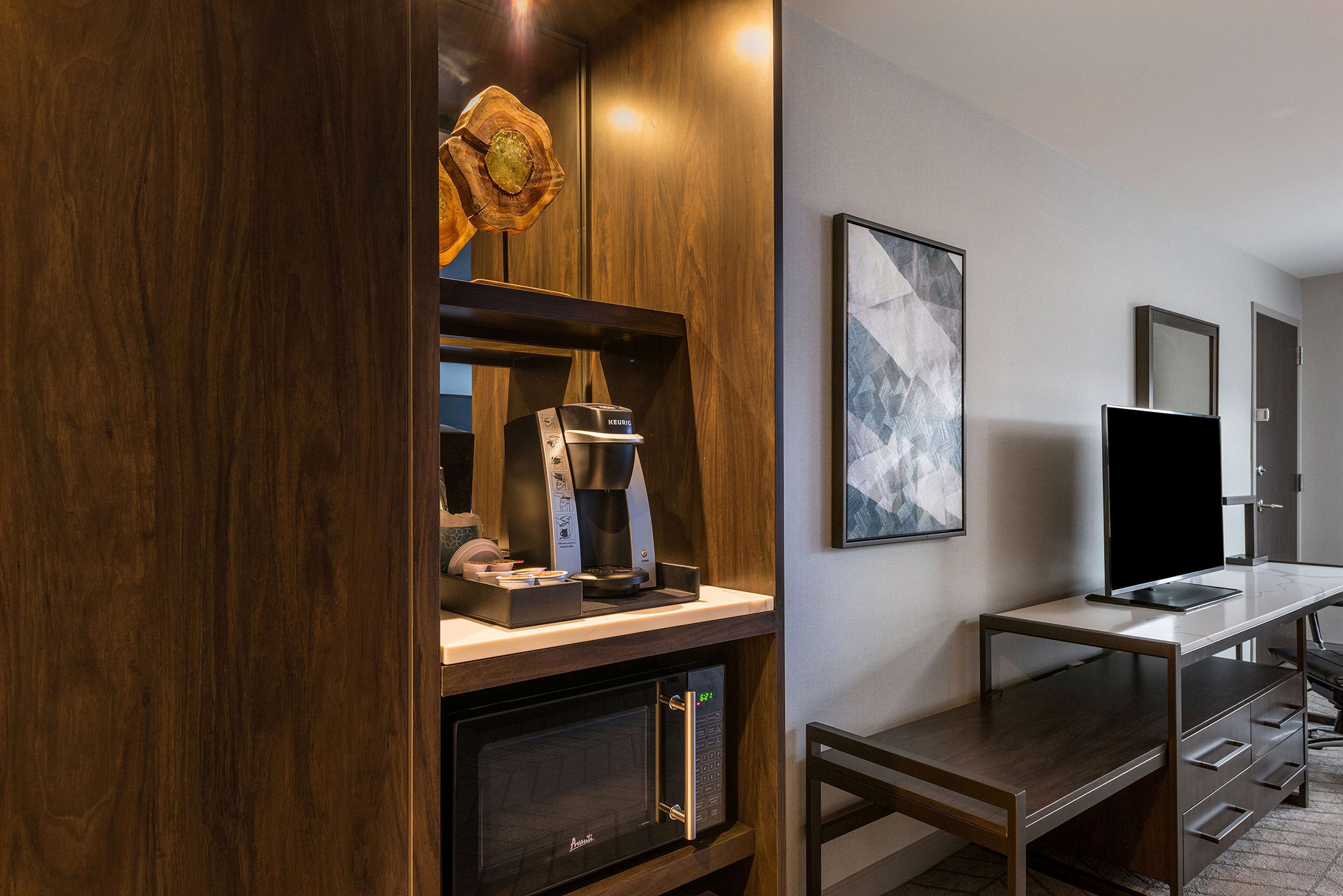 room, 2 queen beds, accessible (hearing) | private kitchen | mini-fridge, microwave, coffee/tea maker