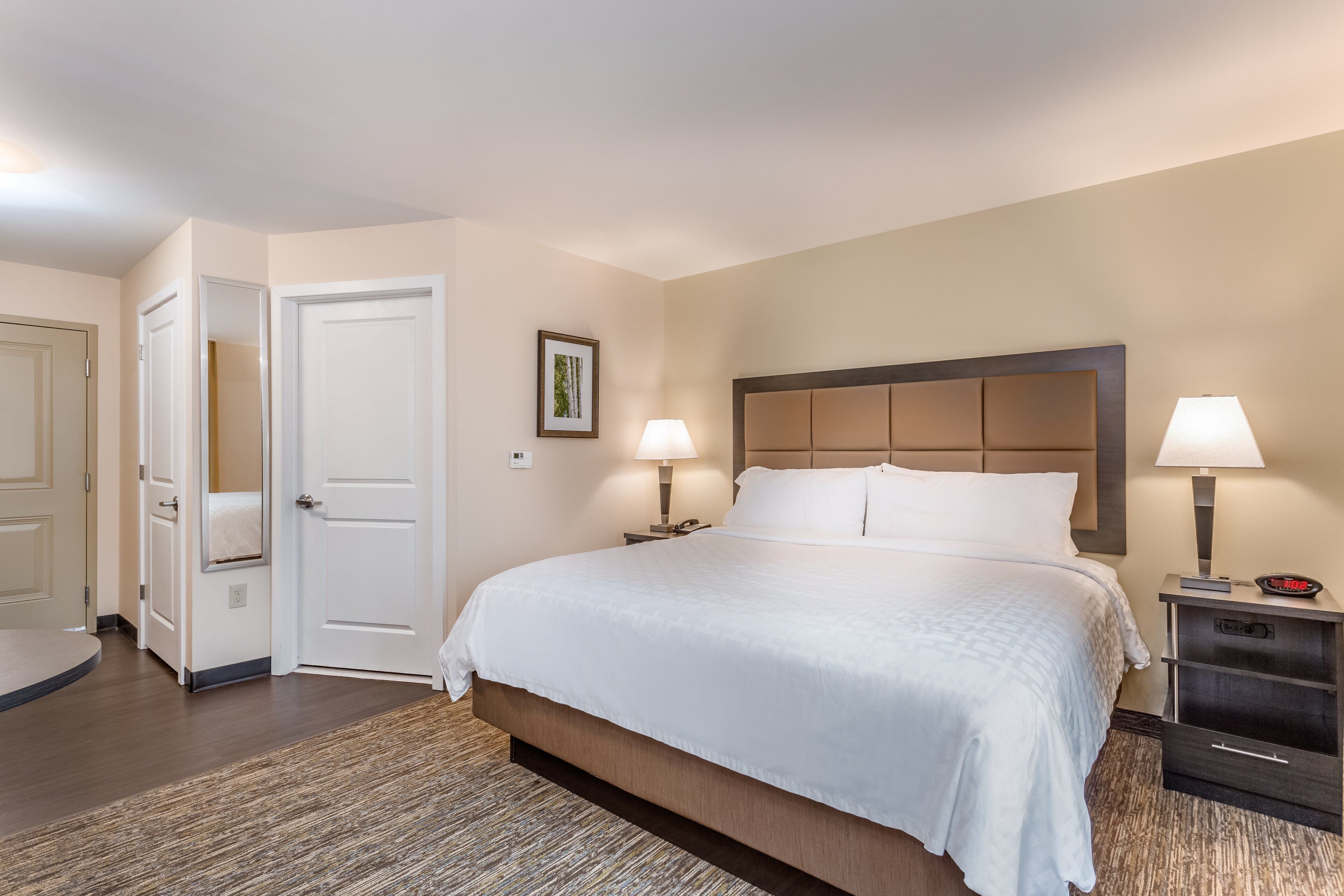 studio suite, 1 king bed | in-room safe, desk, free wifi, bed sheets