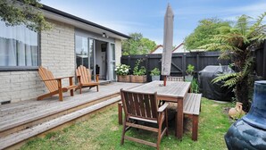 Terrace/patio - Charles St Apartment (Christchurch)