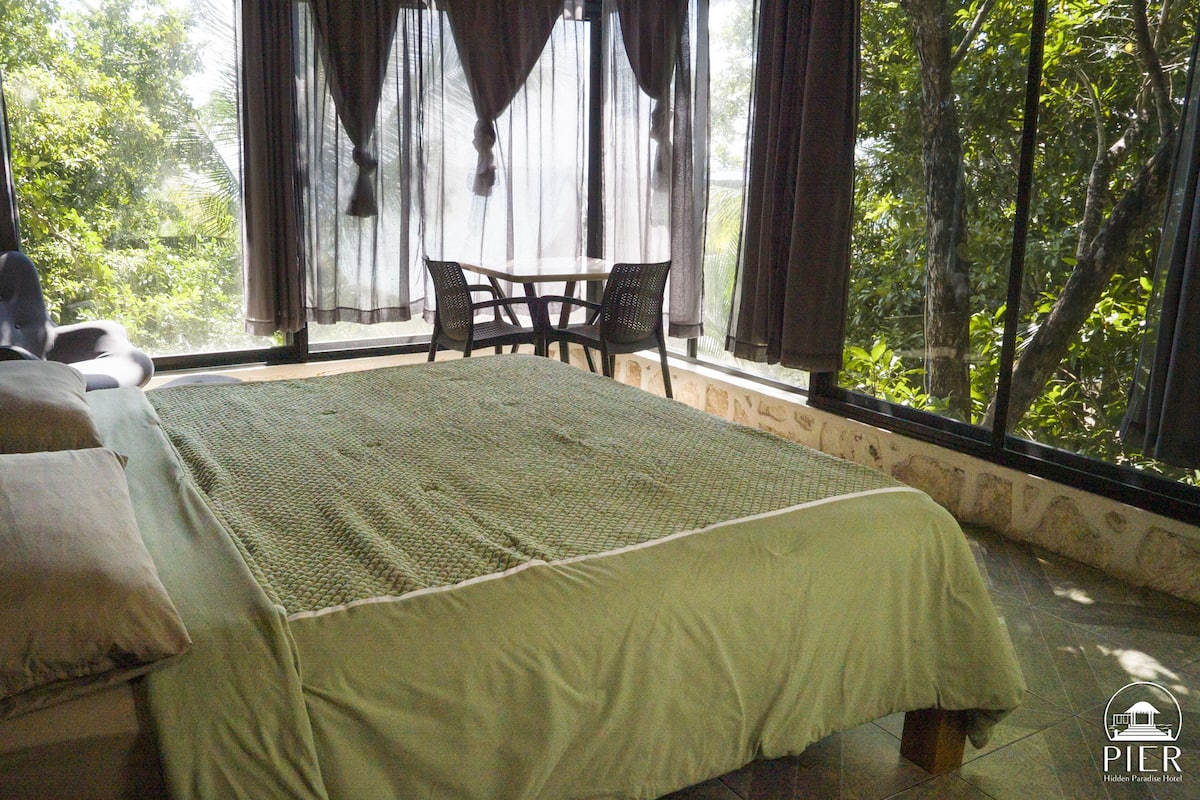 Panoramic Cabin, 1 King Bed, Lake View