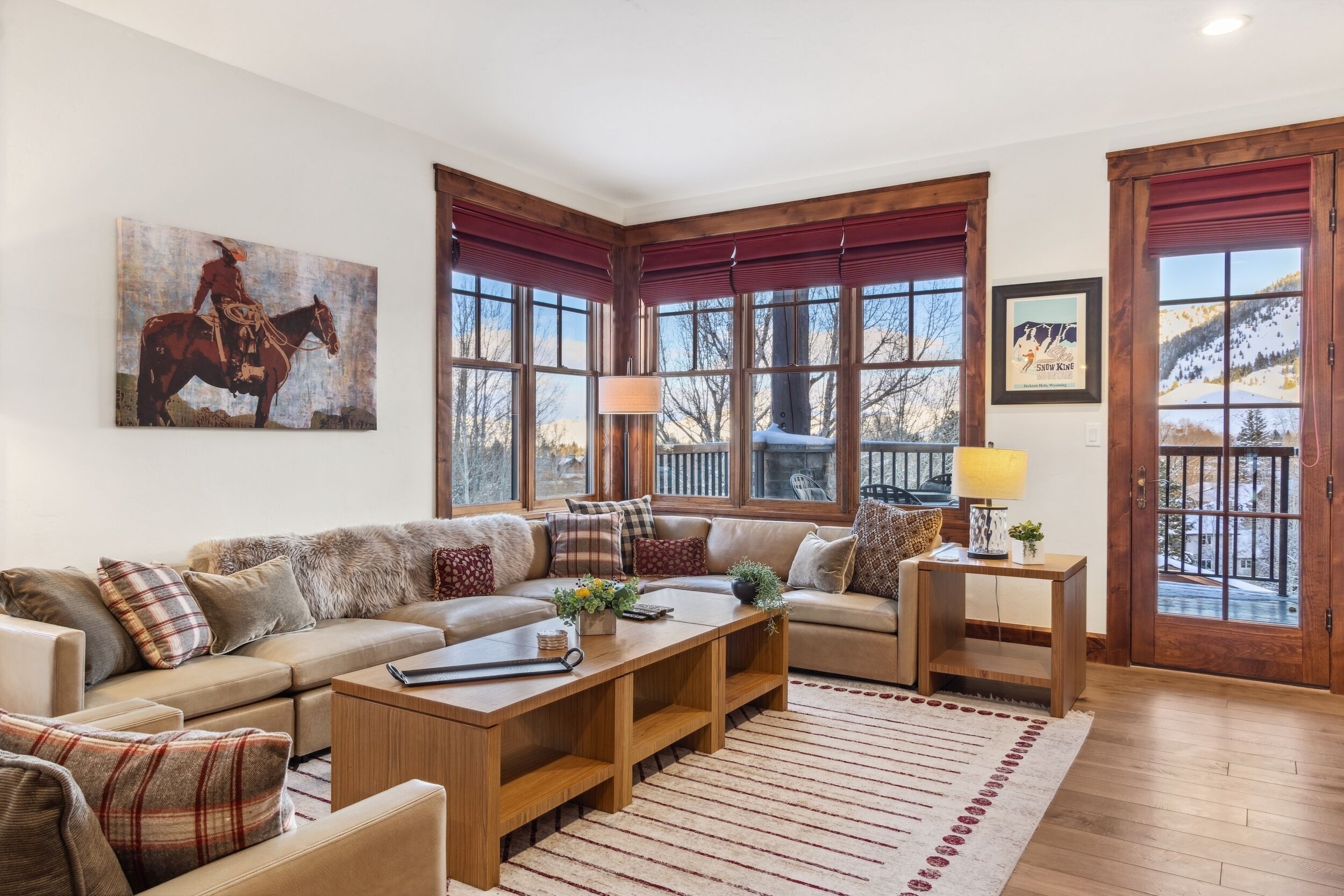 TV connectée, cheminée