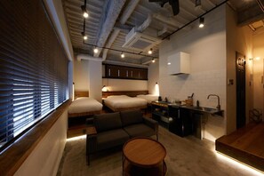 Superior Studio, Multiple Beds, Non Smoking, Kitchenette | Living area | Tablet - Mizuka Imaizumi 1 (Fukuoka)