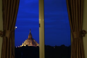 Vue depuis l’hébergement