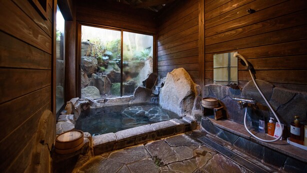 Hot springs - Yunohira Onsen Ryokan Kamiyanagiya (Yufu)