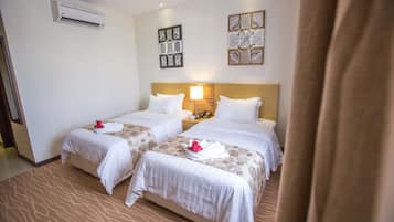 In-room safe, desk, blackout curtains, soundproofing