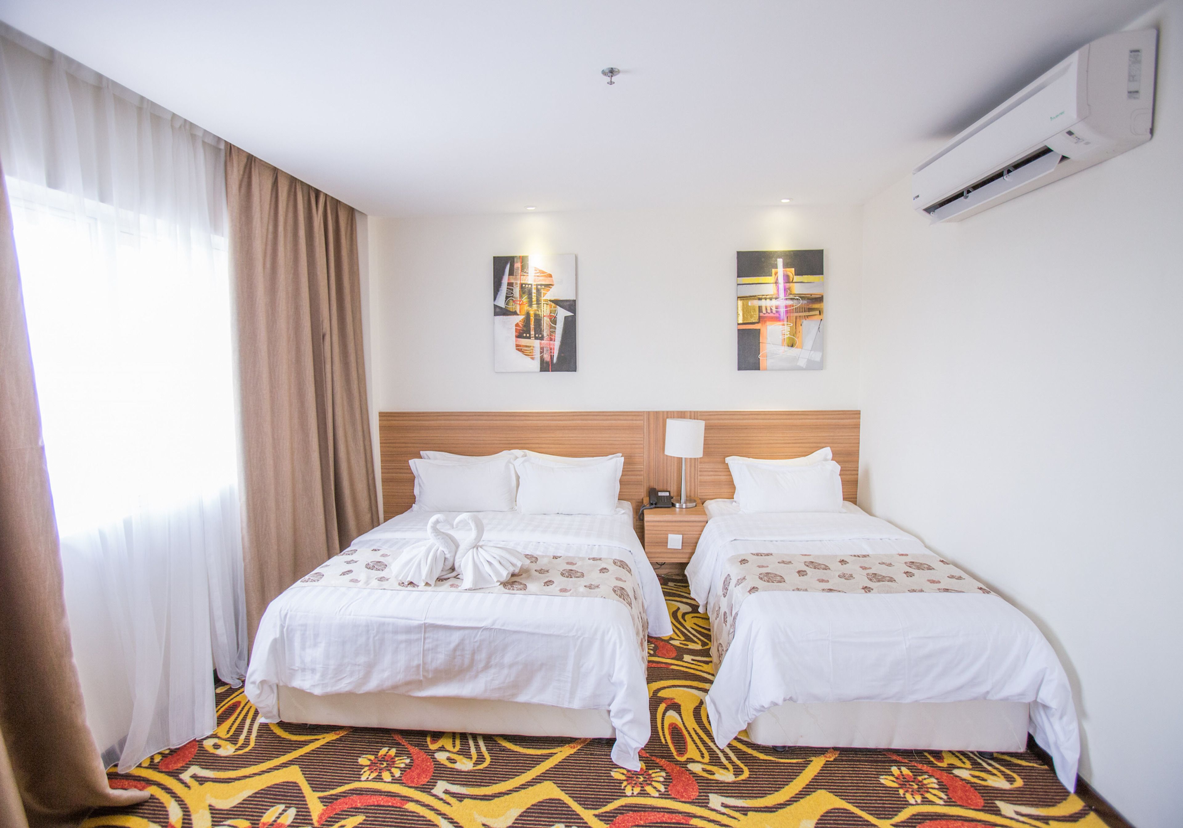 family suite | in-room safe, desk, blackout curtains, soundproofing