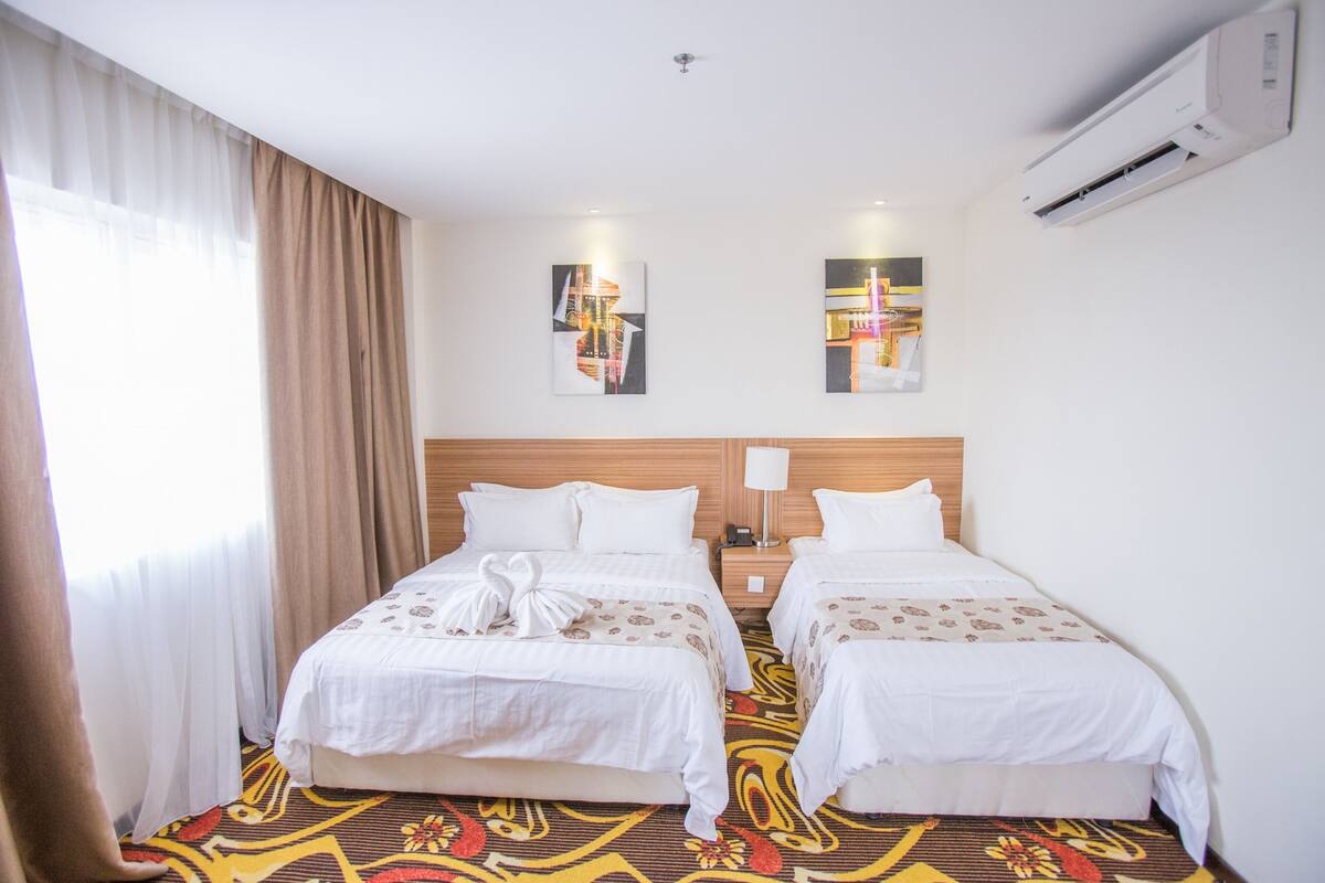 family suite | in-room safe, desk, blackout curtains, soundproofing