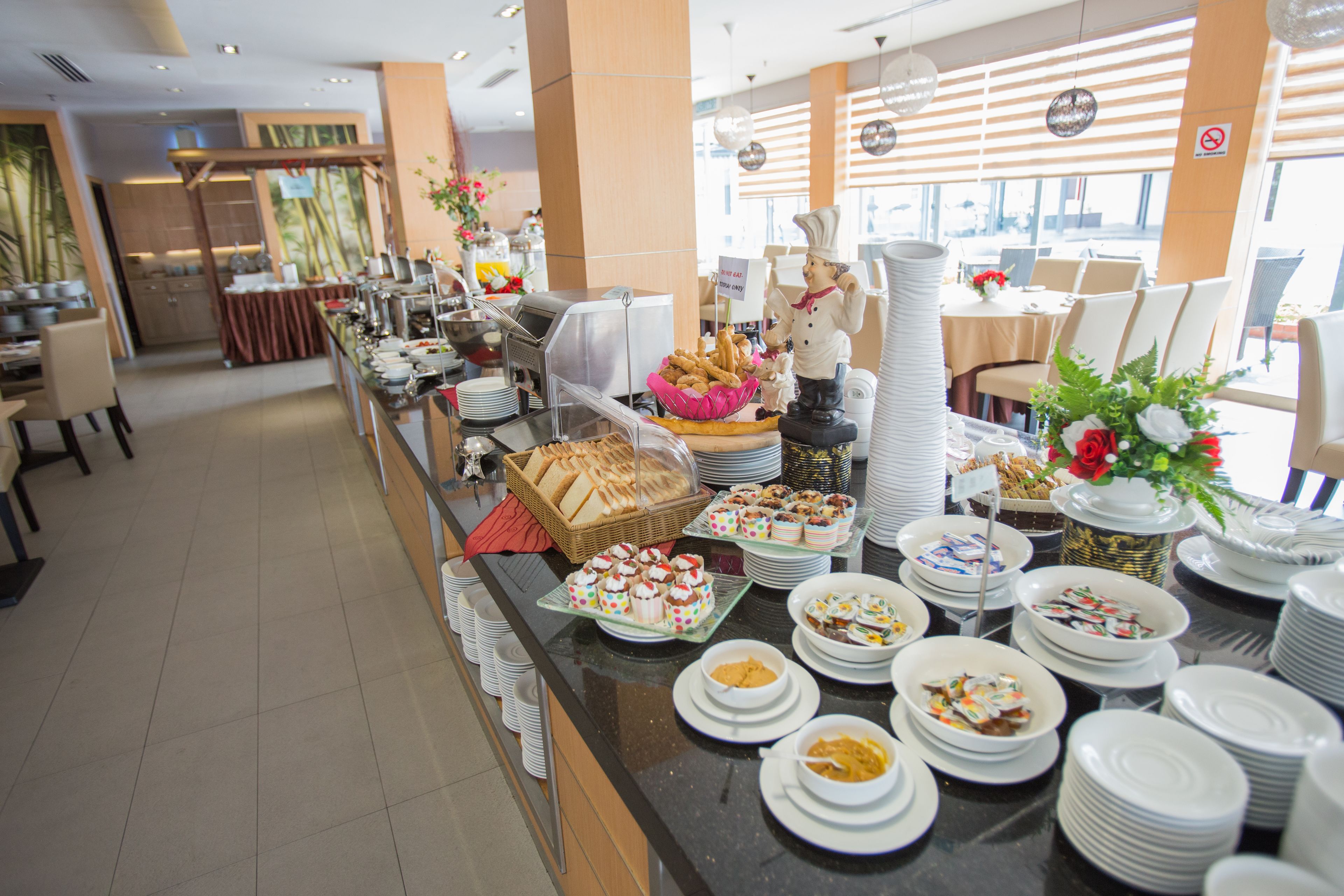 daily buffet breakfast (myr 25.00 per person)
