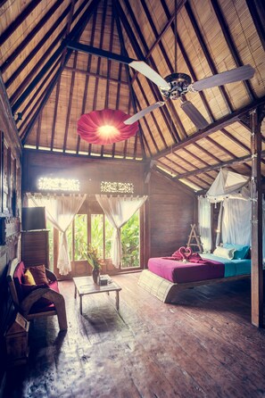 Family Suite | Living area - Dragonfly Village (Ubud)