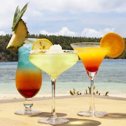 Breakfast, lunch served; local and international cuisine, beach views
