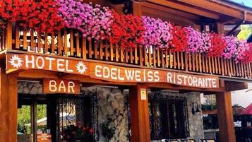 Fassade der Unterkunft