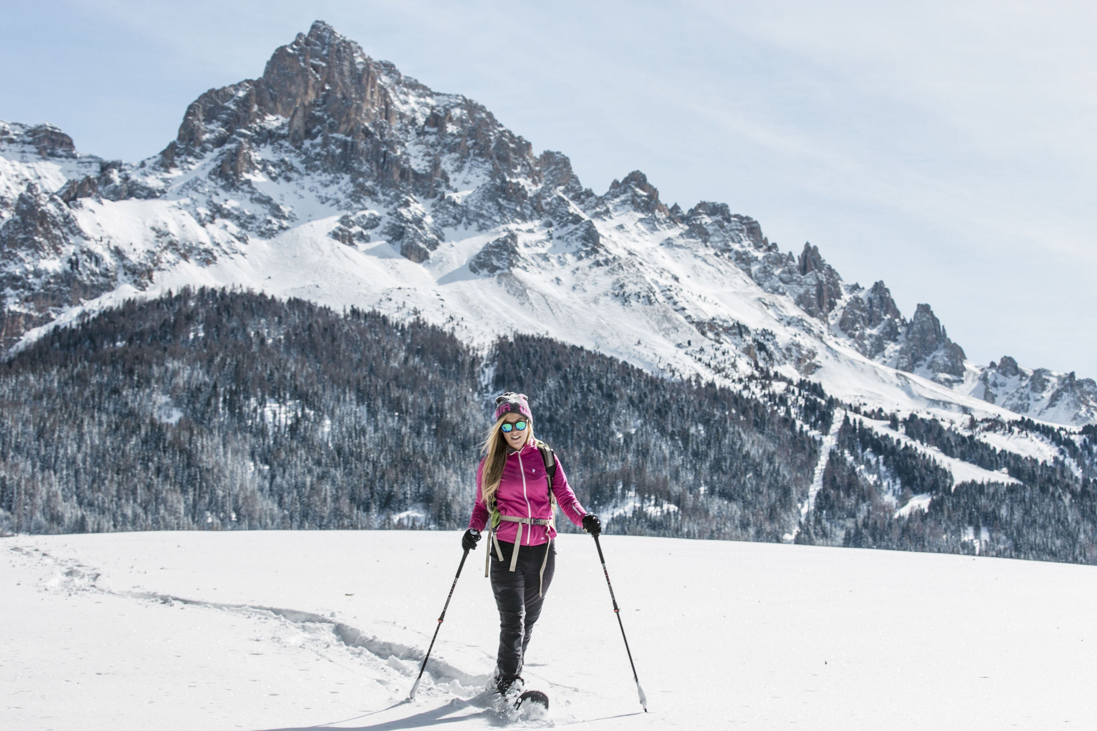 Snowshoeing