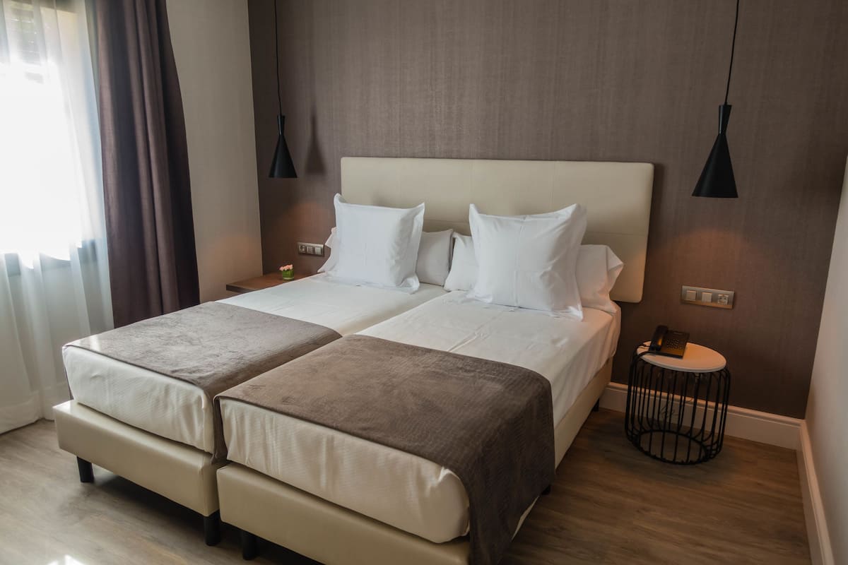 Minibar, in-room safe, desk, blackout curtains