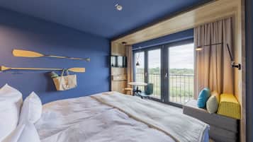 Twin Room, Garden View | 1 bedroom, premium bedding, down comforters, in-room safe