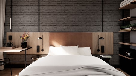 In-room safe, blackout drapes, free WiFi, bed sheets. Hotel Transit