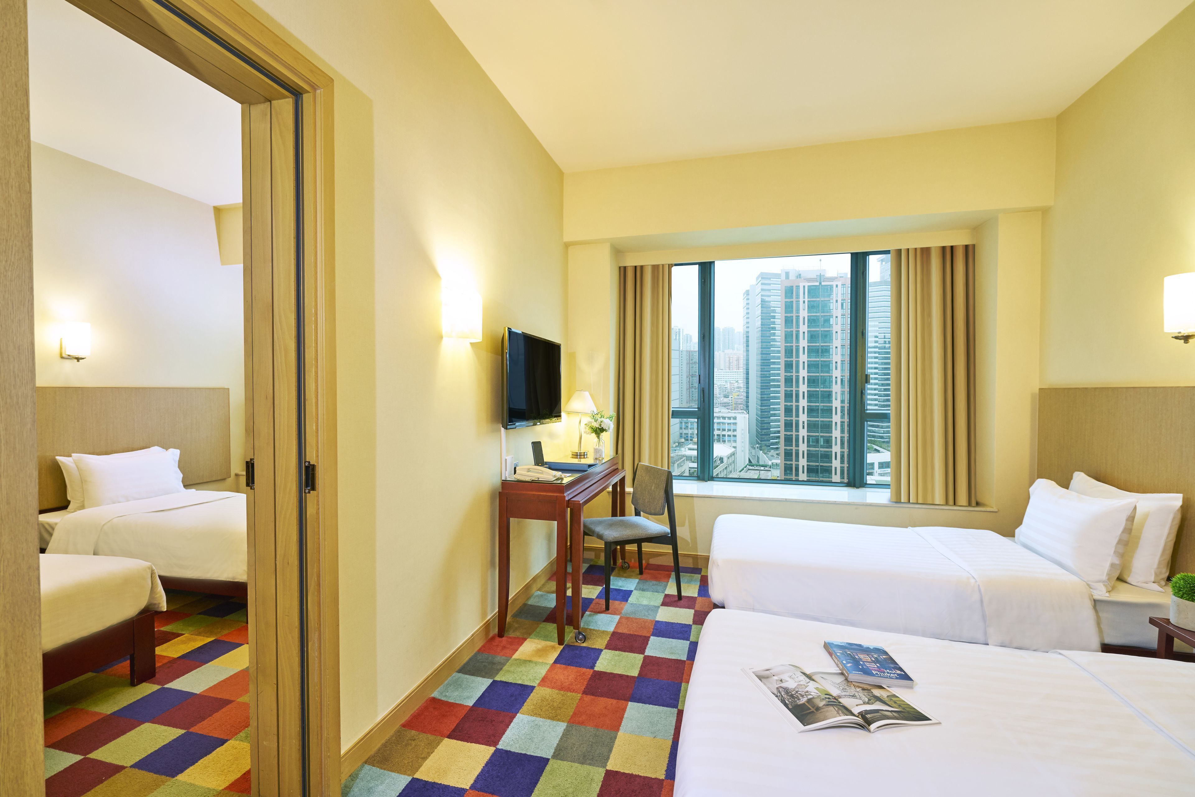 Minibar, in-room safe, desk, blackout drapes