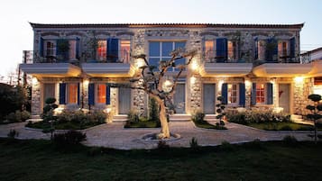Front of property – evening/night