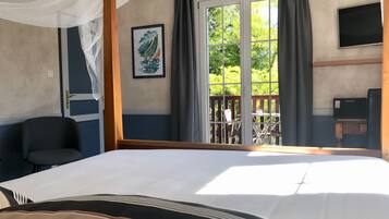 Habitación doble, baño privado (01. Chambre Balcon) | 1 habitación