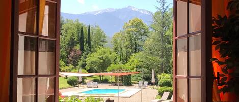 Vue depuis l’hébergement