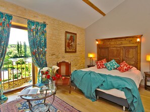 Studio – deluxe, eget bad, hageutsikt (Grand Duc)