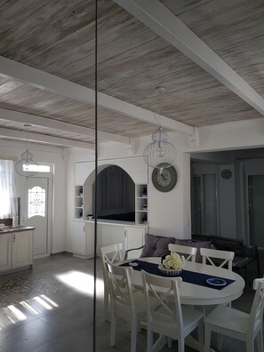 Villa, Private Pool, Sea View | In-room dining - White Passion Villa (Rhodes)