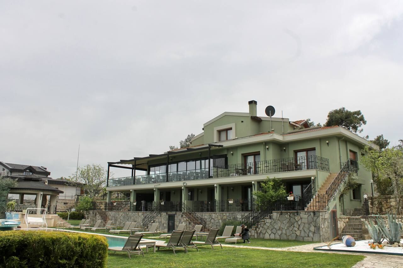 Voorkant van accommodatie