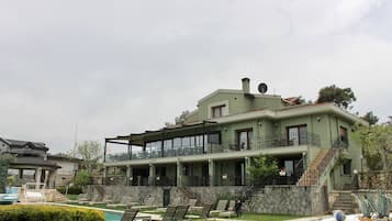 Façade de l’hébergement