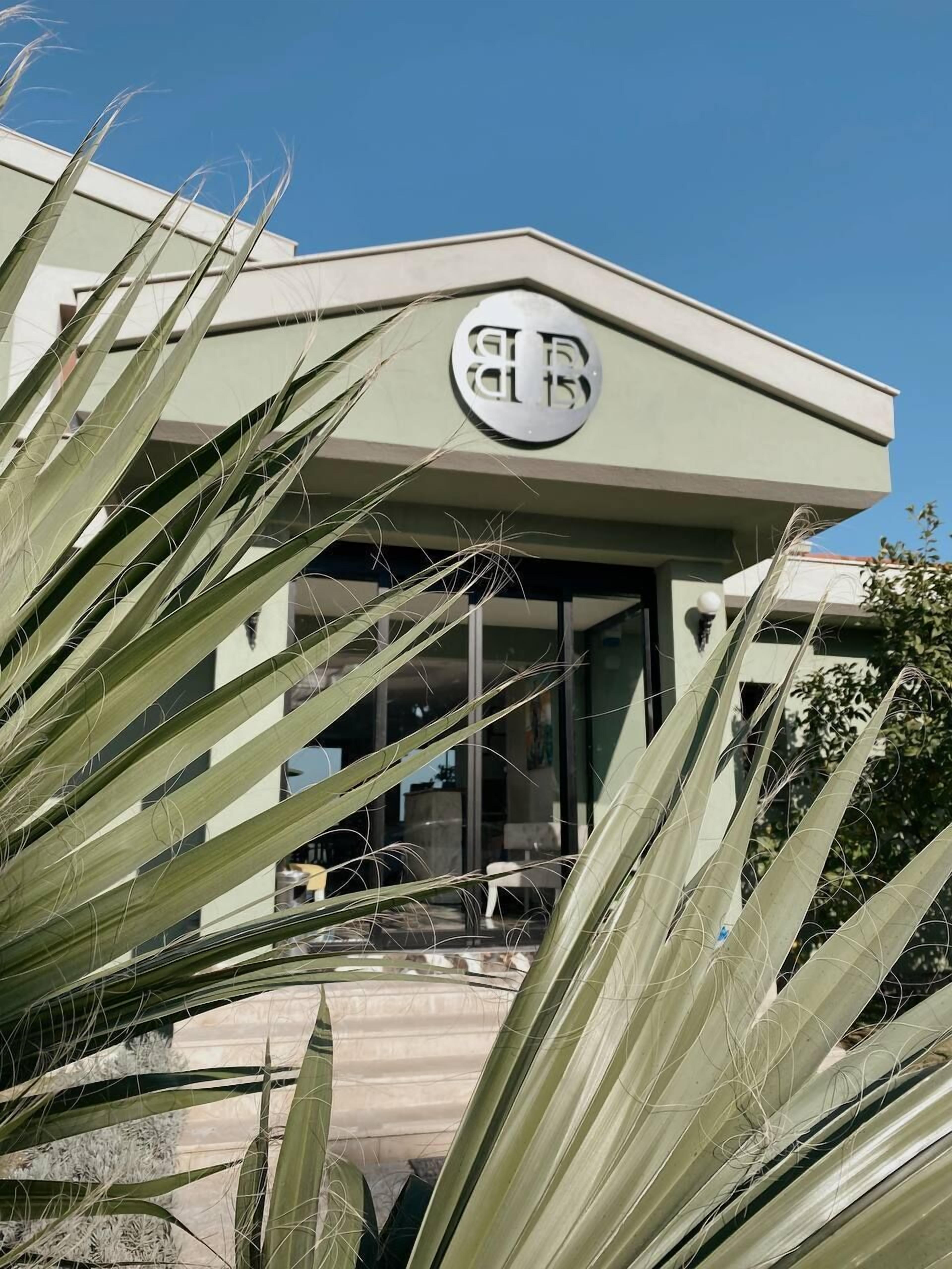 Majoituspaikan julkisivu