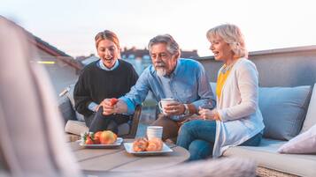 Exclusive Apartment, 2 Bedrooms, Terrace, Mountain View (A3) | Terrace/patio