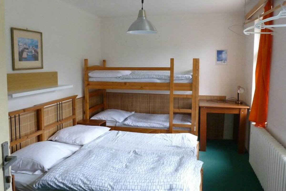 Economy Quadruple Room, Shared Bathroom